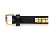 Dog collar Gloria Duna Black Golden (60 x 2.5 cm) - Домашни Животни<<<Дом Градина<<<BigBuy&&&Пътуване и