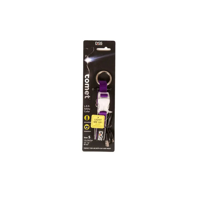 Dog collar Dog Gone Smart Purple 20 Light - Домашни Животни<<<Дом Градина<<<BigBuy&&&Пътуване и разходки<<<Домашни