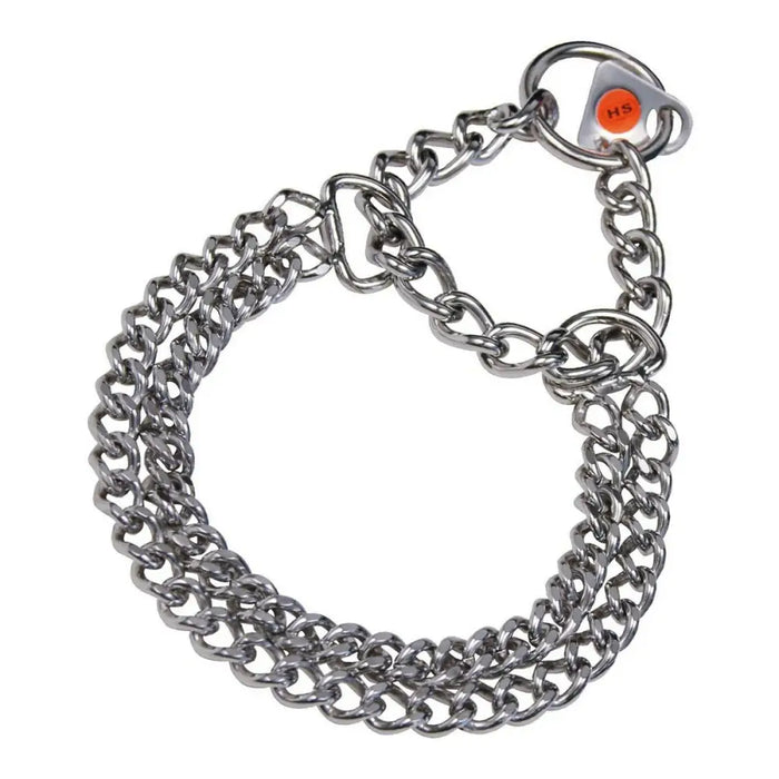 Dog collar Hs Sprenger Silver 2 mm Double Links (50 cm) - Домашни Животни<<<Дом Градина<<<BigBuy&&&Пътуване и