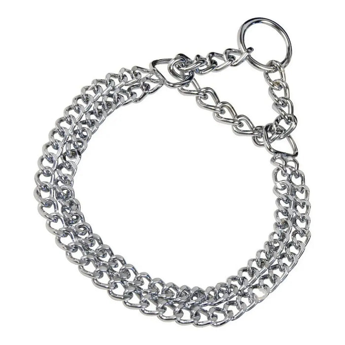 Dog collar Hs Sprenger Silver 2 mm Double Links (50 cm) - Домашни Животни<<<Дом Градина<<<BigBuy&&&Пътуване и