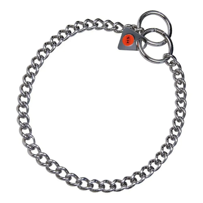 Dog collar Hs Sprenger Silver 2 mm Links Twisted (50 cm) - Домашни Животни<<<Дом Градина<<<BigBuy&&&Пътуване и