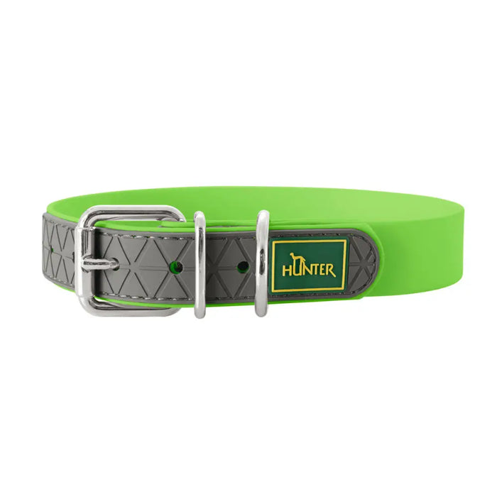Dog collar Hunter Convenience 53-61 cm L/XL Green - Домашни Животни<<<Дом Градина<<<BigBuy&&&Пътуване и