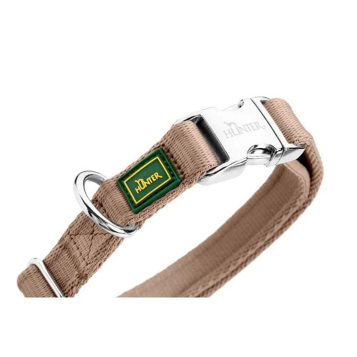Dog collar Hunter Inari Beige M 30-45 cm - Домашни Животни<<<Дом Градина<<<BigBuy&&&Пътуване и разходки<<<Домашни