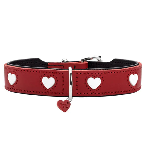 Dog collar Hunter Love Red S/M 38-44 cm - Домашни Животни<<<Дом Градина<<<BigBuy&&&Пътуване и разходки<<<Домашни