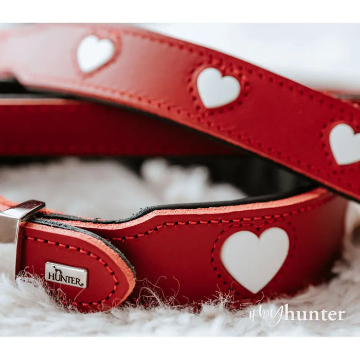 Dog collar Hunter Love Red S/M 38-44 cm - Домашни Животни<<<Дом Градина<<<BigBuy&&&Пътуване и разходки<<<Домашни