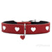 Dog collar Hunter Love S/M 35-43 cm Red - Домашни Животни<<<Дом Градина<<<BigBuy&&&Пътуване и разходки<<<Домашни