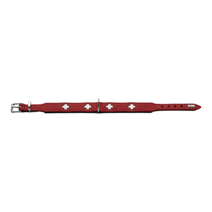 Dog collar Hunter Swiss Red/Black 35-43 cm - Домашни Животни<<<Дом Градина<<<BigBuy&&&Пътуване и разходки<<<Домашни