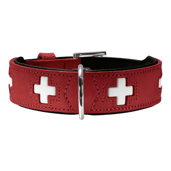 Dog collar Hunter Swiss Red/Black 35-43 cm - Домашни Животни<<<Дом Градина<<<BigBuy&&&Пътуване и разходки<<<Домашни