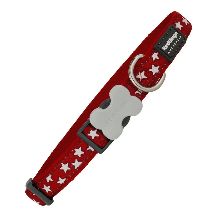Dog collar Red Dingo Star 20-32 cm - Домашни Животни<<<Дом Градина<<<BigBuy&&&Пътуване и разходки<<<Домашни