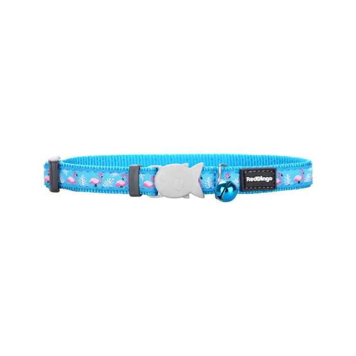 Dog collar Red Dingo STYLE FLAMINGO Turquoise - Домашни Животни<<<Дом Градина<<<BigBuy&&&Пътуване и разходки<<<Домашни