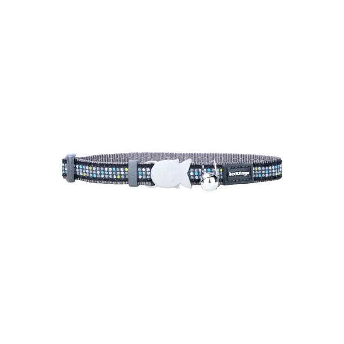 Dog collar Red Dingo STYLE MODERN ON COOL GREY 15 mm x 24-36 cm - Домашни Животни<<<Дом Градина<<<BigBuy&&&Пътуване и
