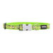 Dog collar Red Dingo STYLE MONKEY LIME GREEN 41-63 cm - Домашни Животни<<<Дом Градина<<<BigBuy&&&Пътуване и