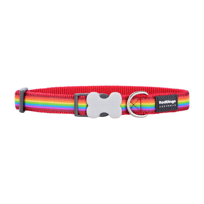 Dog collar Red Dingo STYLE RAINBOW 31-47 cm - Домашни Животни<<<Дом Градина<<<BigBuy&&&Пътуване и разходки<<<Домашни