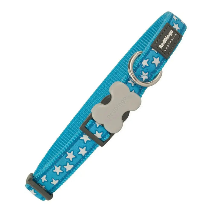 Dog collar Red Dingo Style Stars (2 x 31-47 cm) - Домашни Животни<<<Дом Градина<<<BigBuy&&&Пътуване и