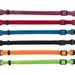 Dog collar Trixie Black Red Cobalt blue Apple M/L 22-35 cm (6 Units) - Домашни Животни<<<Дом
