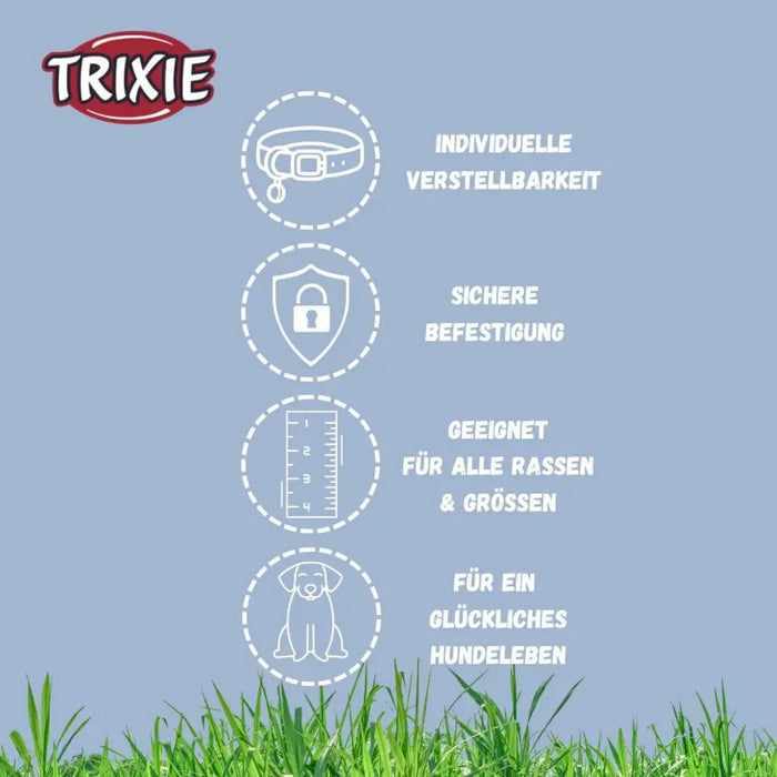 Dog collar Trixie CityStyle Green M 35-42 cm - Домашни Животни<<<Дом Градина<<<BigBuy&&&Пътуване и разходки<<<Домашни