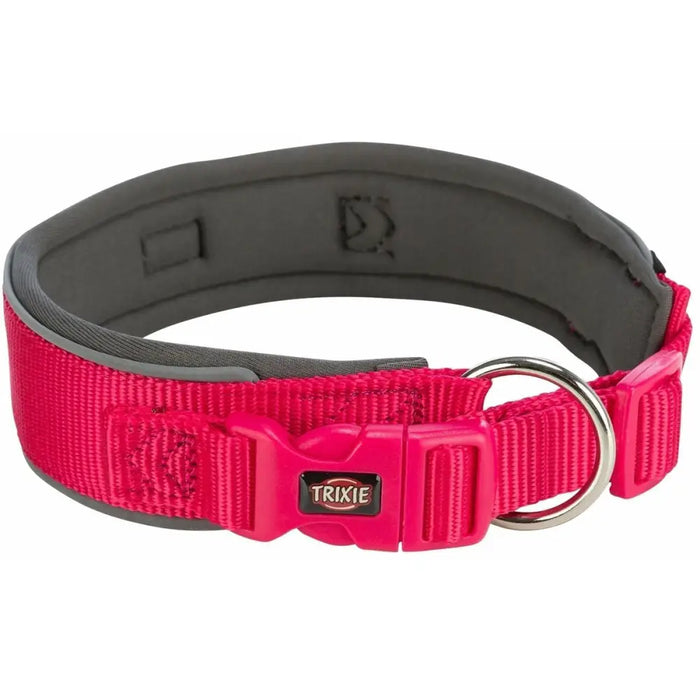 Dog collar Trixie Premium Graphite Fuchsia L/XL 53-62 cm - Домашни Животни<<<Дом Градина<<<BigBuy&&&Пътуване и