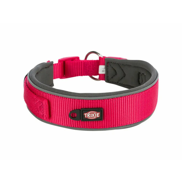 Dog collar Trixie Premium Graphite Fuchsia M/L 40-48 cm - Домашни Животни<<<Дом Градина<<<BigBuy&&&Пътуване и