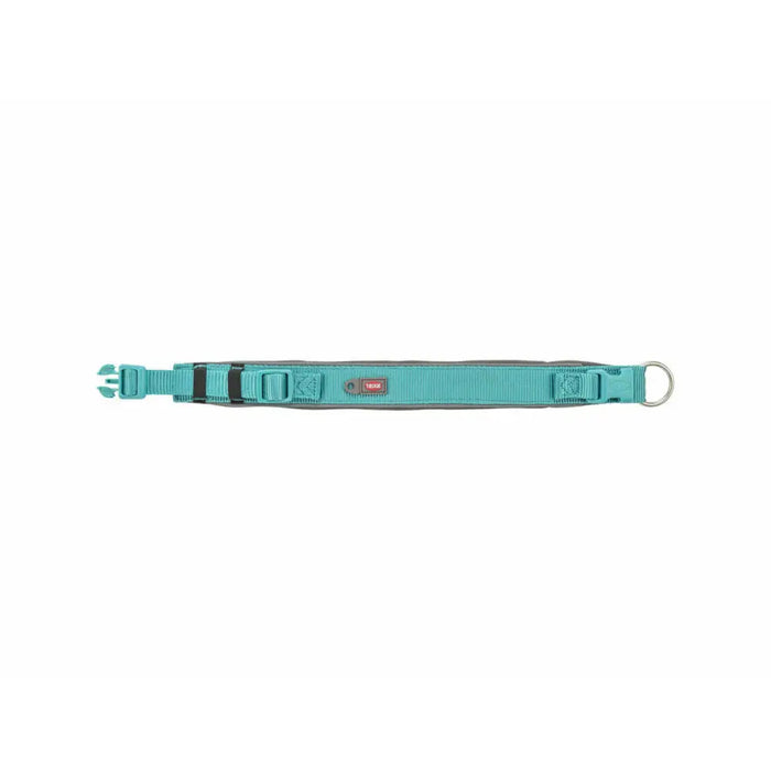 Dog collar Trixie Premium Graphite Light Blue S/M 33-42 cm - Домашни Животни<<<Дом Градина<<<BigBuy&&&Пътуване и