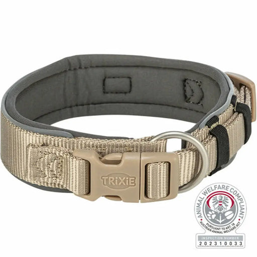 Dog collar Trixie Premium Graphite Sand M/L 40-48 cm - Домашни Животни<<<Дом Градина<<<BigBuy&&&Пътуване и