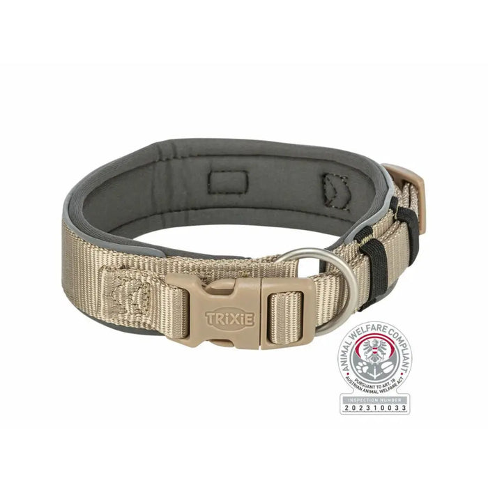 Dog collar Trixie Premium Graphite Sand S/M 33-42 cm - Домашни Животни<<<Дом Градина<<<BigBuy&&&Пътуване и