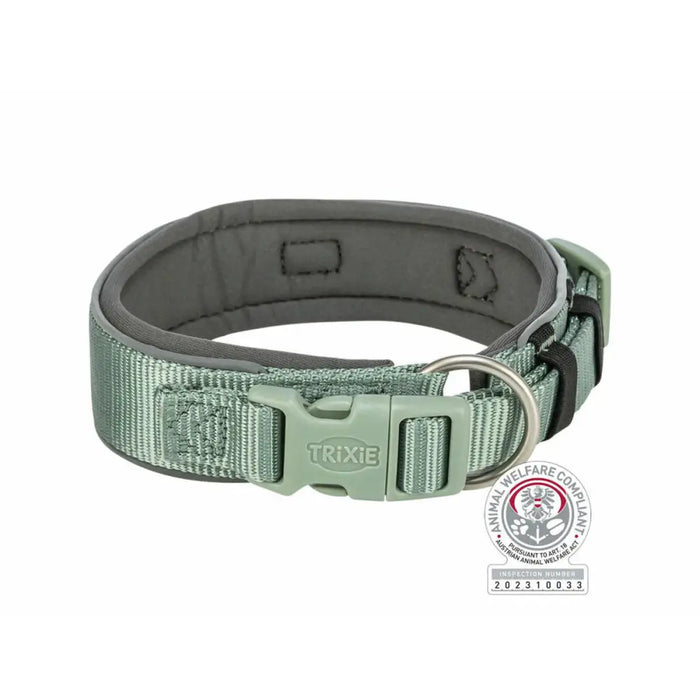 Dog collar Trixie Premium Green Graphite S/M 33-42 cm - Домашни Животни<<<Дом Градина<<<BigBuy&&&Пътуване и