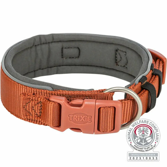 Dog collar Trixie Premium Orange Graphite M/L 40-48 cm - Домашни Животни<<<Дом Градина<<<BigBuy&&&Пътуване и