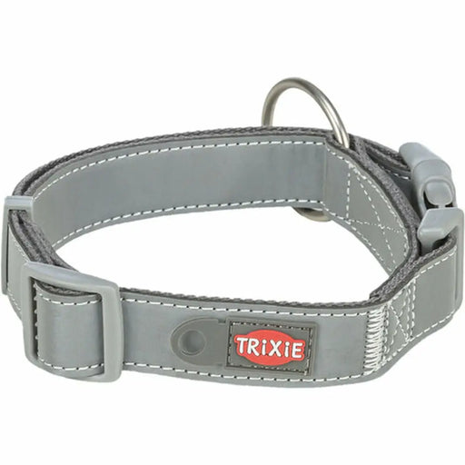 Dog collar Trixie Premium Reflect Graphite M/L - Домашни Животни<<<Дом Градина<<<BigBuy&&&Пътуване и разходки<<<Домашни