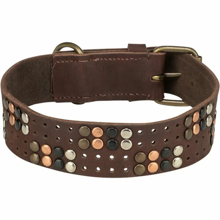 Dog collar Trixie Rustic Dark brown L - Домашни Животни<<<Дом Градина<<<BigBuy&&&Пътуване и разходки<<<Домашни