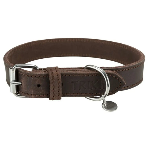 Dog collar Trixie Rustic Dark brown M/L 42-48 cm - Пътуване и разходки<<<Домашни Животни<<<Дом Градина<<<BigBuy