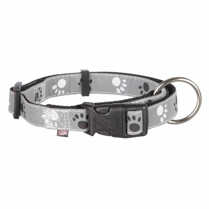 Dog collar Trixie Silver Reflect Black Grey L/XL 40-65 cm - Домашни Животни<<<Дом Градина<<<BigBuy&&&Пътуване и