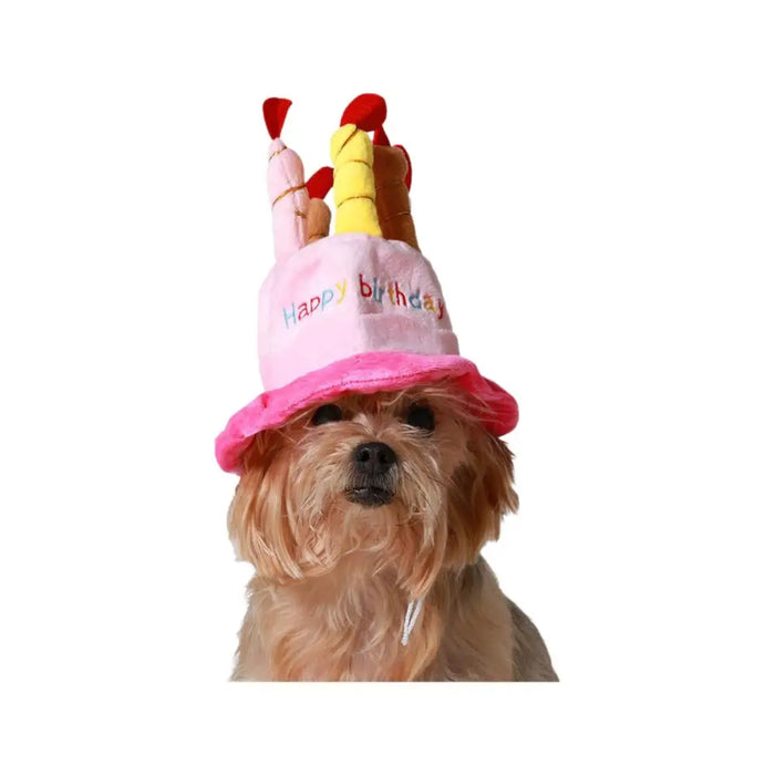 Dog Costume Pink Hat Birthday - Домашни Животни<<<Дом Градина<<<BigBuy&&&Играчки<<<Домашни Животни<<<Дом