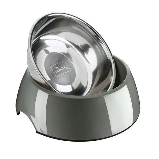 Dog Feeder Hunter Grey 160 ml - Домашни Животни<<<Дом Градина<<<BigBuy&&&Купички за храна и вода<<<Домашни