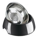Dog Feeder Hunter Melamin Stainless steel Black 160 ml (14,5 x 14,5 x 7 cm) - Домашни Животни<<<Дом