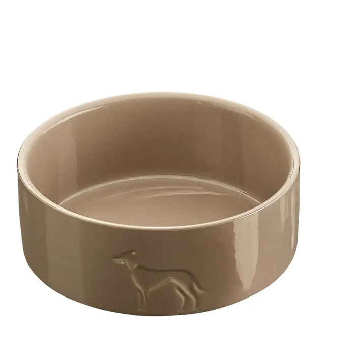 Dog Feeder Hunter OSBY Beige Ceramic 1,1 L - Домашни Животни<<<Дом Градина<<<BigBuy&&&Купички за храна и вода<<<Домашни