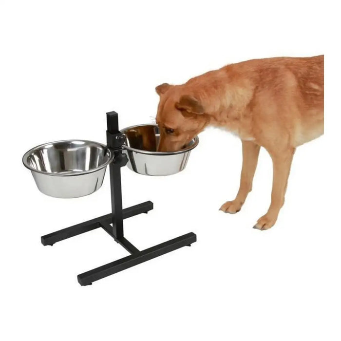 Dog Feeder Kerbl Double 1,8 L - Домашни Животни<<<Дом Градина<<<BigBuy&&&Купички за храна и вода<<<Домашни