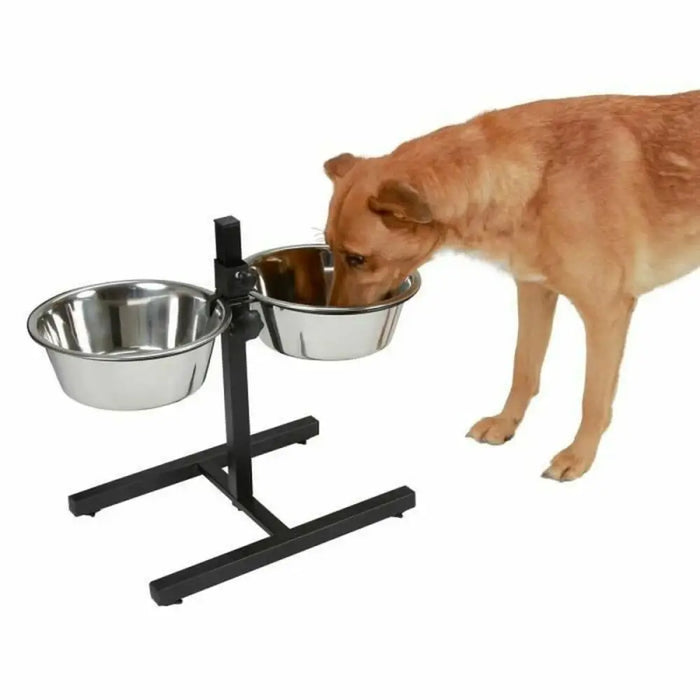 Dog Feeder Kerbl Double 2,8 L - Домашни Животни<<<Дом Градина<<<BigBuy&&&Купички за храна и вода<<<Домашни
