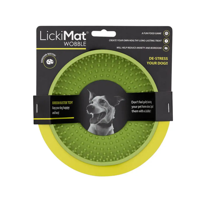 Dog Feeder Lickimat Green Rubber Modern 600 ml - Домашни Животни<<<Дом Градина<<<BigBuy&&&Здраве и хигиена<<<Домашни