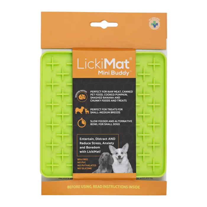 Dog Feeder Lickimat Green TPR - Домашни Животни<<<Дом Градина<<<BigBuy&&&Здраве и хигиена<<<Домашни Животни<<<Дом