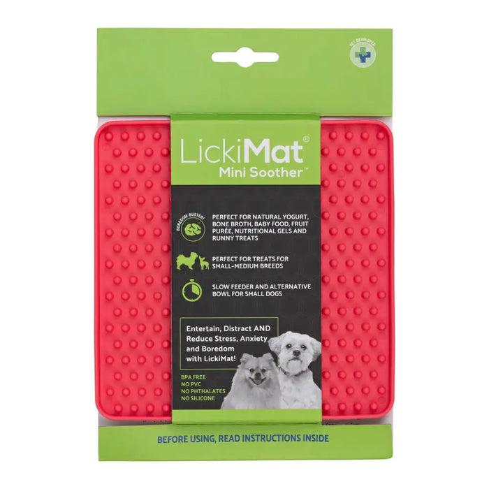 Dog Feeder Lickimat Pink TPR - Домашни Животни<<<Дом Градина<<<BigBuy&&&Здраве и хигиена<<<Домашни Животни<<<Дом