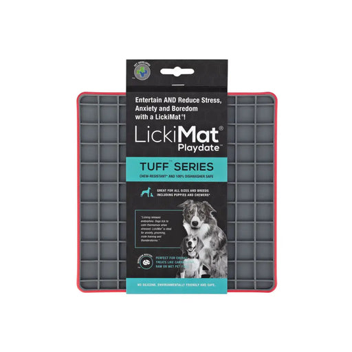 Dog Feeder Lickimat polypropylene TPR Red - Домашни Животни<<<Дом Градина<<<BigBuy&&&Купички за храна и вода<<<Домашни