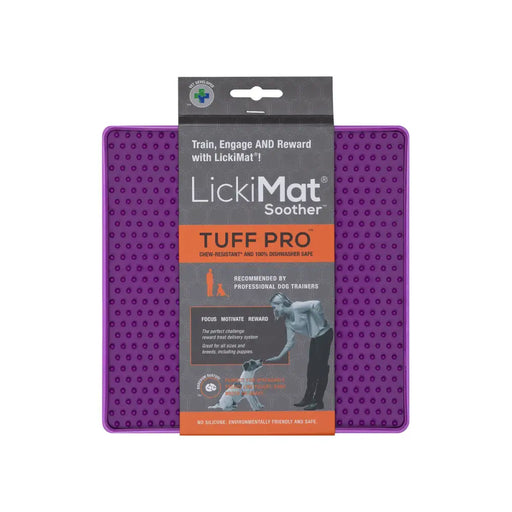 Dog Feeder Lickimat Purple polypropylene TPR - Домашни Животни<<<Дом Градина<<<BigBuy&&&Здраве и хигиена<<<Домашни