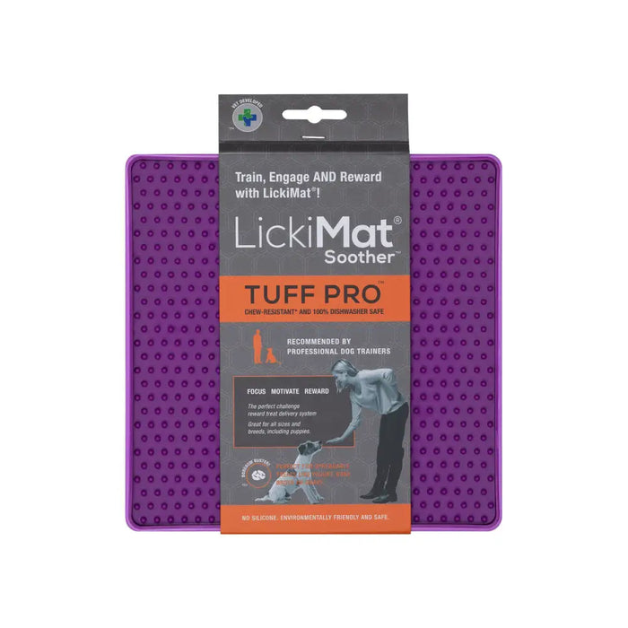 Dog Feeder Lickimat Purple polypropylene TPR - Домашни Животни<<<Дом Градина<<<BigBuy&&&Здраве и хигиена<<<Домашни