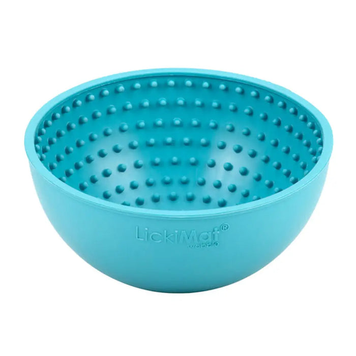 Dog Feeder Lickimat Wobble Turquoise Rubber - Домашни Животни<<<Дом Градина<<<BigBuy&&&Купички за храна и