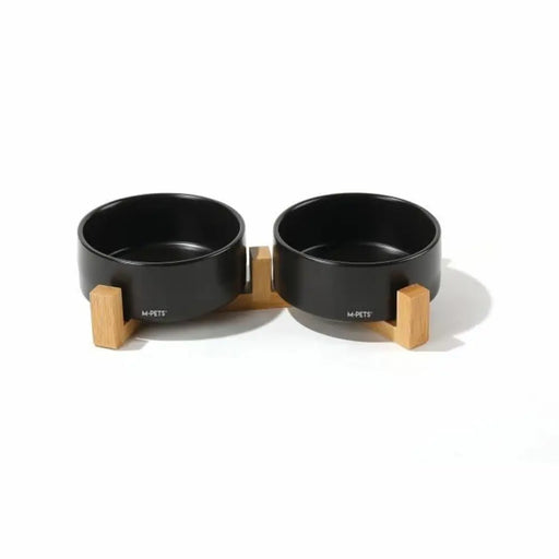 Dog Feeder MPETS Black - Домашни Животни<<<Дом Градина<<<BigBuy&&&Купички за храна и вода<<<Домашни Животни<<<Дом