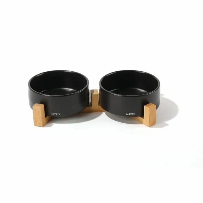 Dog Feeder MPETS Black - Домашни Животни<<<Дом Градина<<<BigBuy&&&Купички за храна и вода<<<Домашни Животни<<<Дом