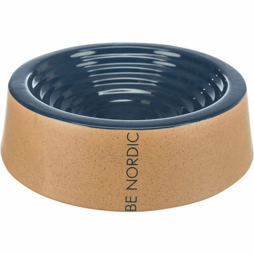Dog Feeder Trixie BE NORDIC Beige Dark blue Ø 25 cm 800 ml - Домашни Животни<<<Дом Градина<<<BigBuy&&&Купички за храна