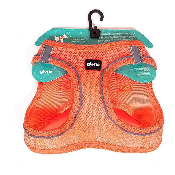 Dog Harness Gloria Air Mesh Trek Star Adjustable Orange L (33,4-35 cm) - Домашни Животни<<<Дом