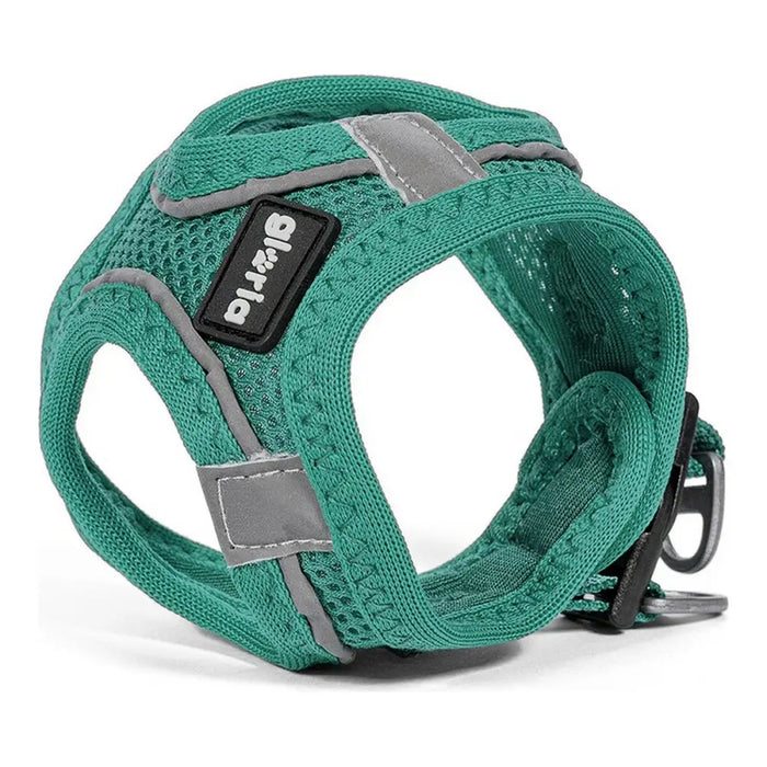 Dog Harness Gloria Air Mesh Trek Star Adjustable Turquoise Size XXXS (18-20 cm) - Домашни Животни<<<Дом