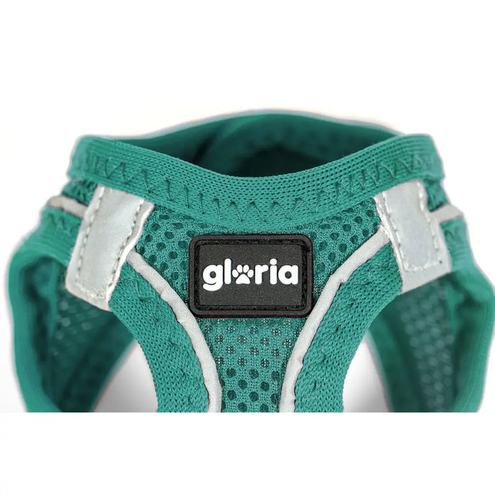 Dog Harness Gloria Trek Star 24-26 cm 28-28,6 cm Turquoise XXS - Домашни Животни<<<Дом Градина<<<BigBuy&&&Пътуване и